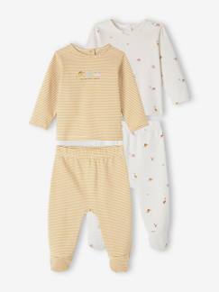 -Set van 2 babypyjama's met dinosaurusthema van interlock