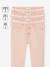 Broek Mom fit MorphologiK Fin meisjes dennen+ecru+inktblauw+perzik+roze (poederkleur) - vertbaudet enfant 