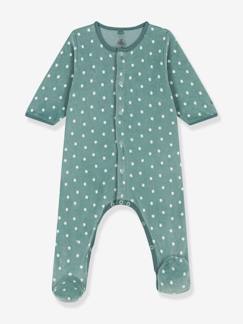 -Fluwelen babypyjama met sterren PETIT BATEAU