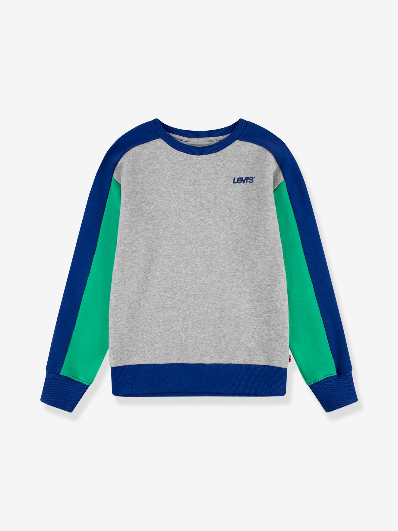 Levi's® colourblock logo sweatshirt gemêleerd grijs