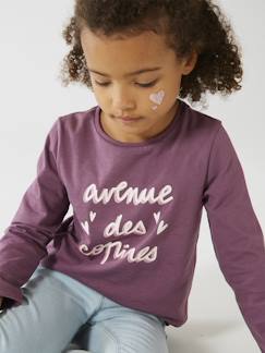 -T-shirt met tekst voor meisjes