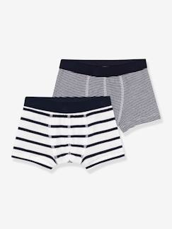 -Set van 2 gestreepte boxershorts PETIT BATEAU