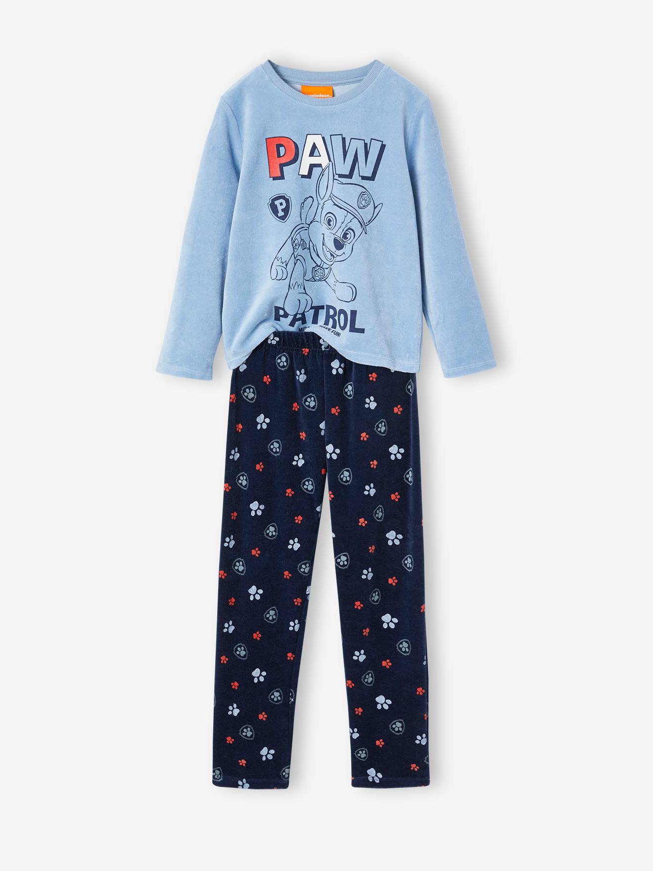 Paw Patrol® fluwelen jongenspyjama hemelsblauw