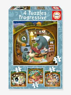 Speelgoed-Progressieve Puzzels Bosverhalen 12/25 - EDUCA BORRAS