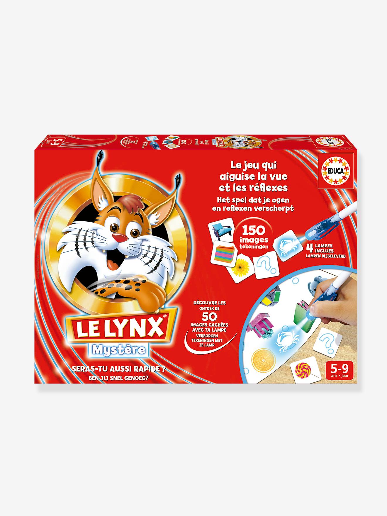 Lynx mysterie 150 afbeeldingen - EDUCA BORRAS rood