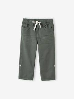 Jongens-Onverwoestbare pantalon die kan worden omgevormd tot jongesbermuda