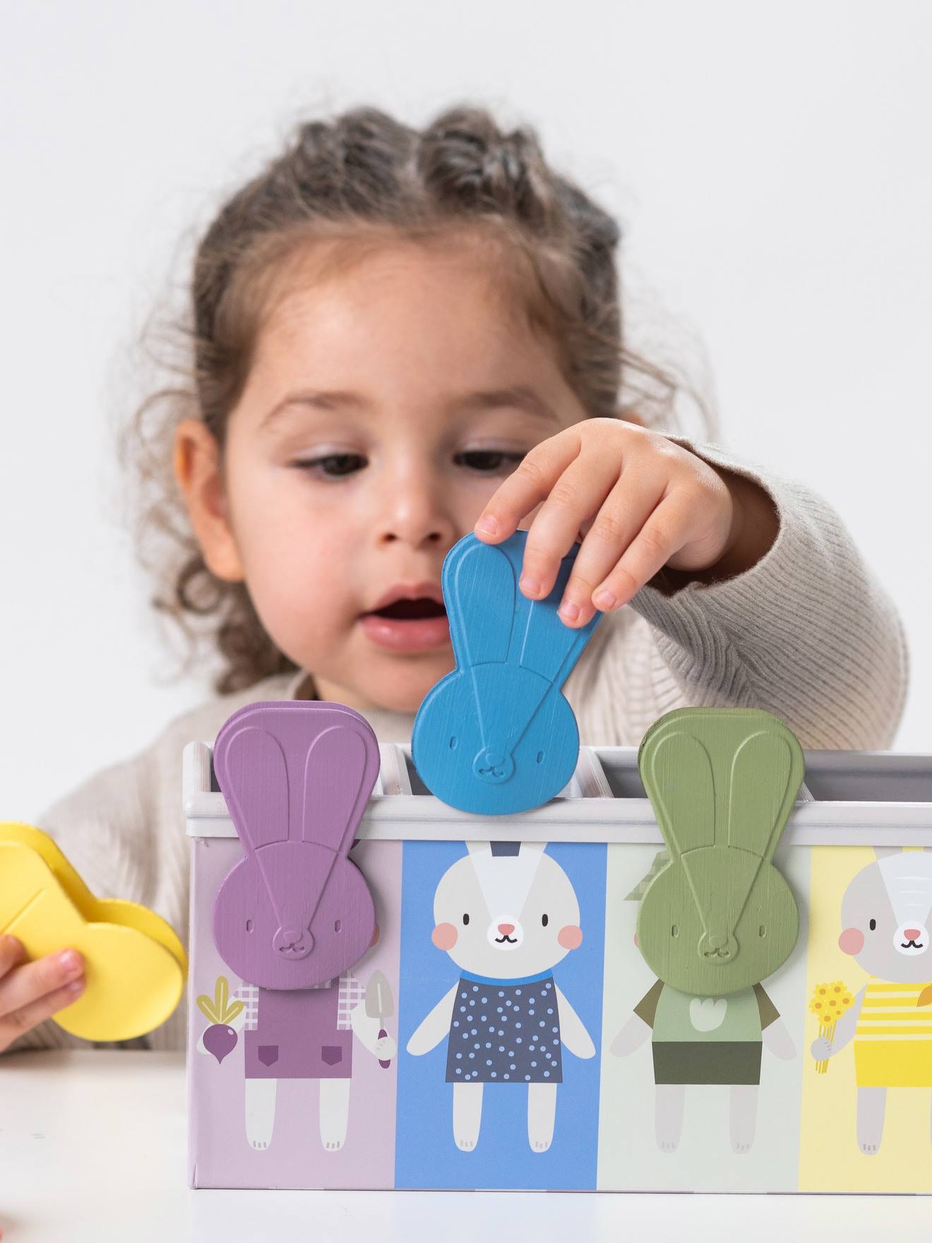Clips Konijn - TAF TOYS meerkleurig