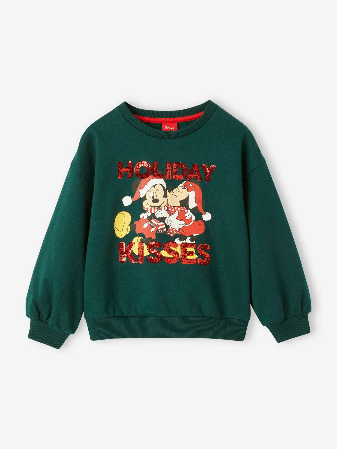 Meisjessweater Disney Mickey & Minnie® Kerst dennen