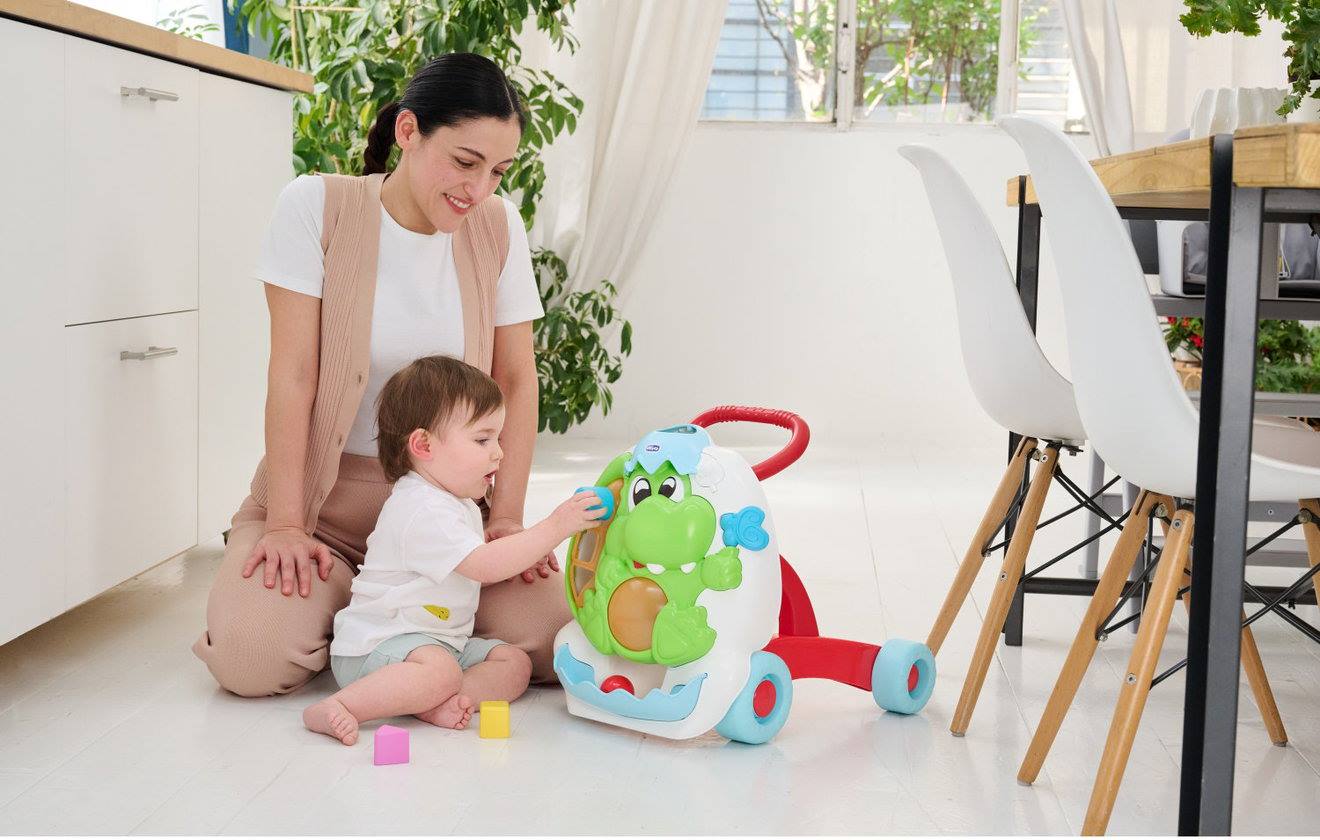 Loophulp Dino ECO + - CHICCO groen