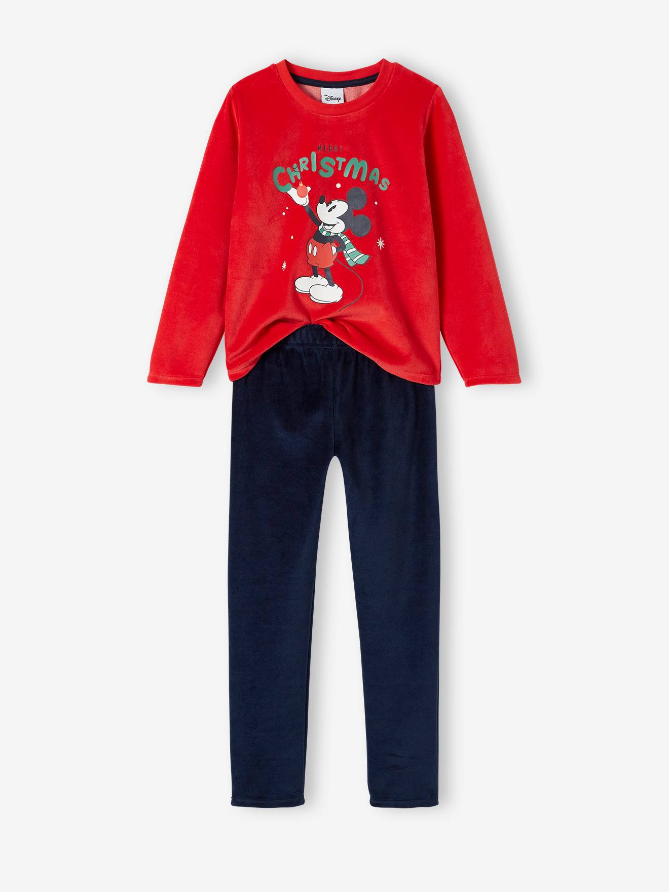 Jongenspyjama Disney® Mickey kerst rood
