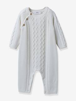 Baby-Baby jumpsuit van wol en kasjmier CYRILLUS