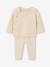 Gebreide set trui en legging voor pasgeboren baby's beige - vertbaudet enfant 