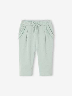 -Fleece-pantalon voor meisjesbaby