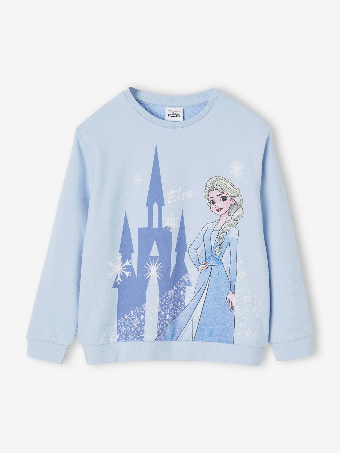 Meisjessweater Disney® Frozen hemelsblauw