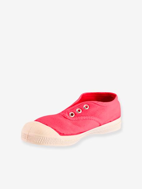 Katoenen tennisschoenen voor kinderen Elly E15149C15N BENSIMON® blauwgroen+bruin+felblauw+geel+groen+nude+rozen - vertbaudet enfant 