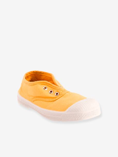 Katoenen tennisschoenen voor kinderen Elly E15149C15N BENSIMON® blauwgroen+bruin+felblauw+geel+groen+nude+rozen - vertbaudet enfant 