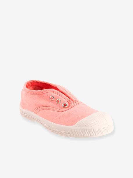 Katoenen tennisschoenen voor kinderen Elly E15149C15N BENSIMON® blauwgroen+bruin+felblauw+geel+groen+nude+rozen - vertbaudet enfant 