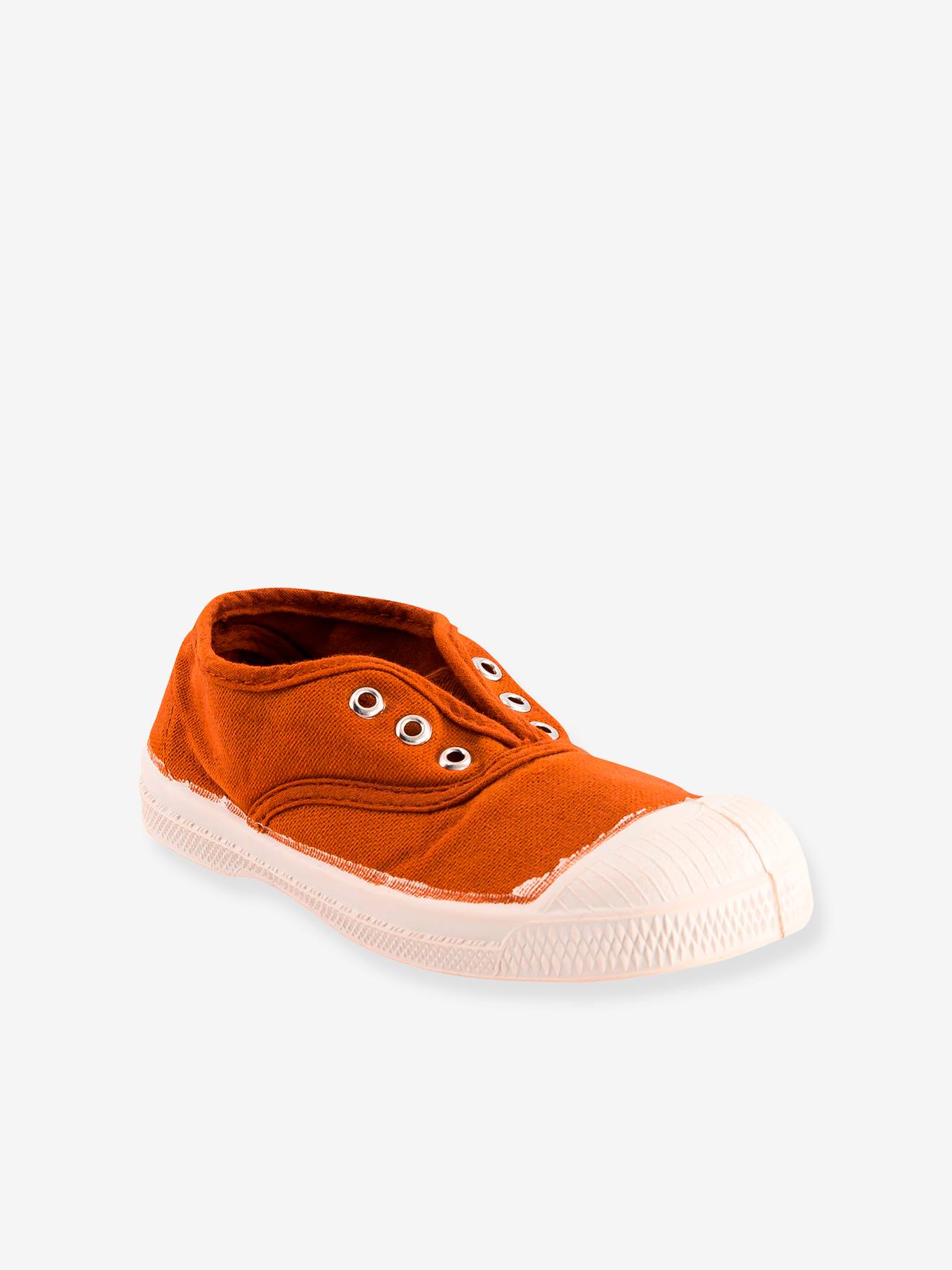 Katoenen tennisschoenen voor kinderen Elly E15149C15N BENSIMON® bruin