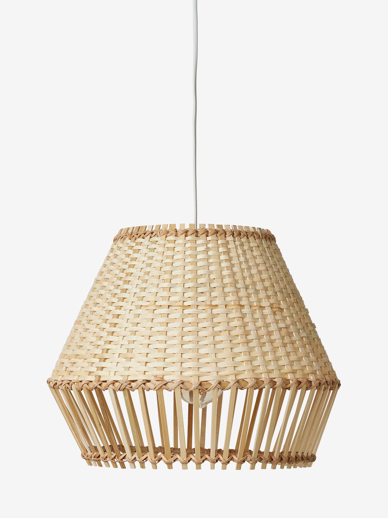 Bamboe gevlochten lampenkap voor hanglamp
