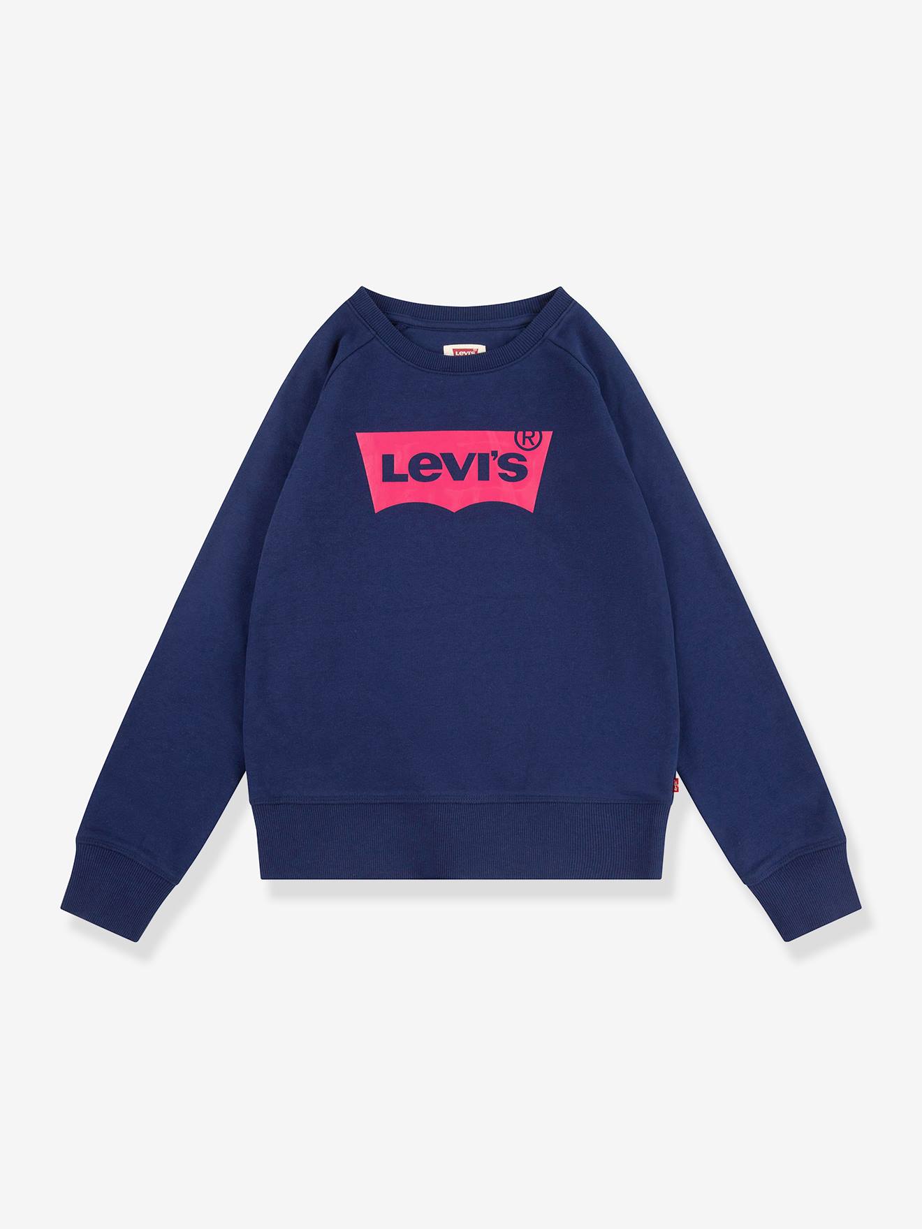 Levi's¨ Batwing Sweatshirt Ronde Hals blauw afbeelding
