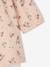 Set pasgeboren baby 3 delen haarband, jurk met motief en legging Nude met print+roze (poederkleur) - vertbaudet enfant 