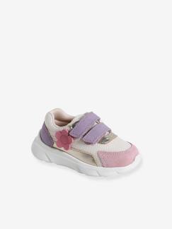 Schoenen-Baby schoenen 17-26-Loopt meisje 19-26-Babysneakers met klittenband