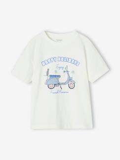 -Jongensshirt met scootermotief