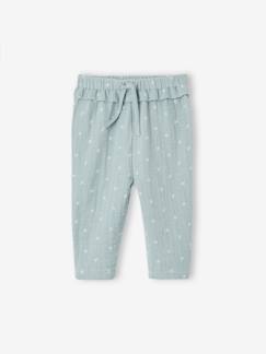 -Babybroek van katoengaas