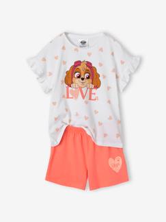 Meisje-Pyjama, surpyjama-Tweekleurige pyjamashort meisjes Paw Patrol®