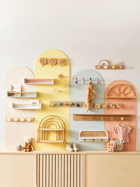 Set van 3 sterhaken LIGNE SIRIUS hout - vertbaudet enfant 