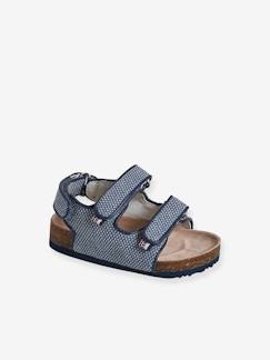 Schoenen-Jongen schoenen 23-38-Sandalen-Babysandalen met opdruk en klittenband