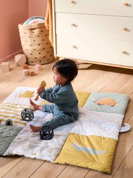 Gewatteerd tapijt TREK meerkleurig - vertbaudet enfant 