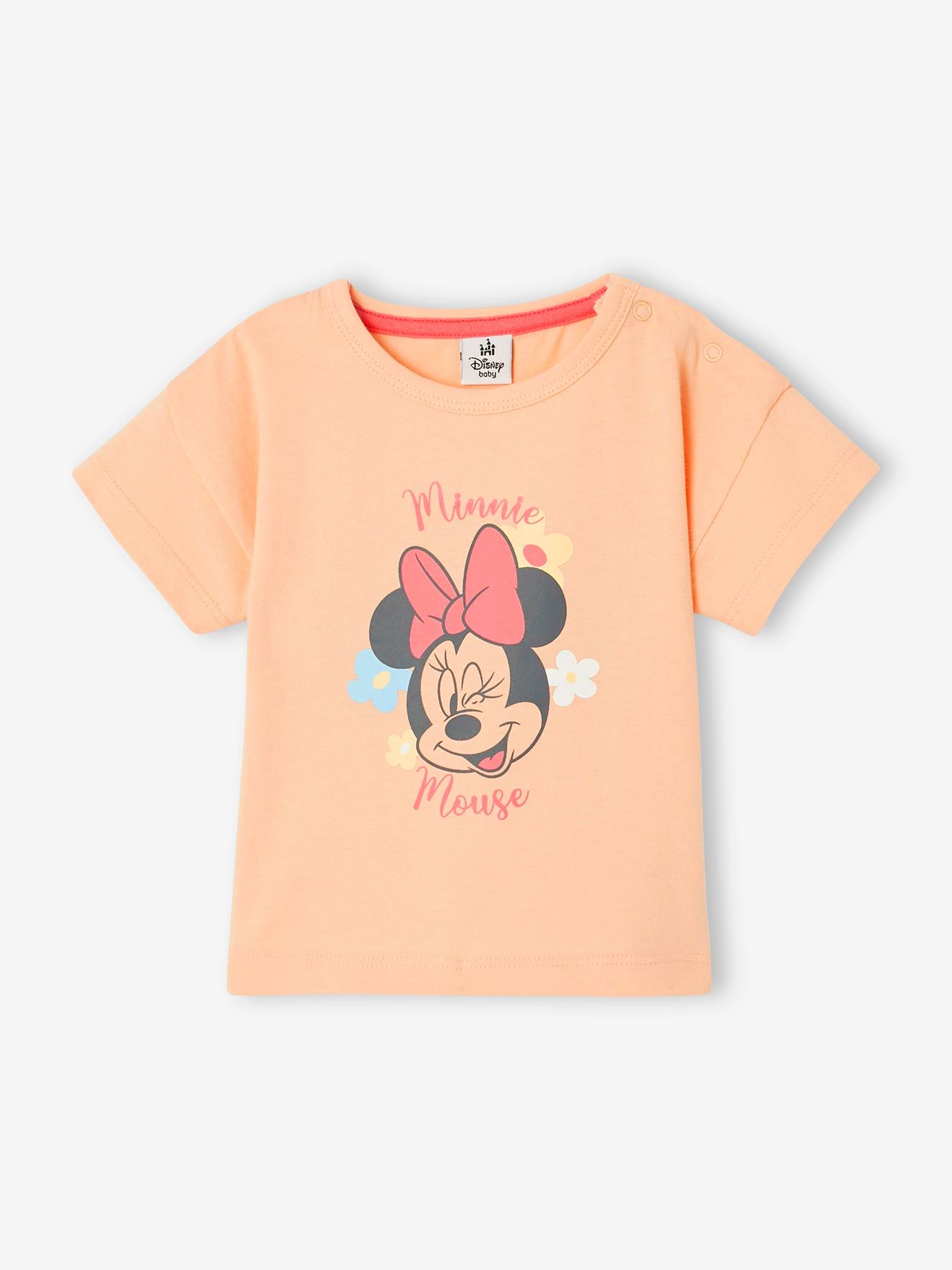 Babyshirt Disney® Minnie perzik