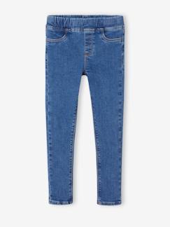 Meisje-Jean-Treggingjeans Basics meisjes