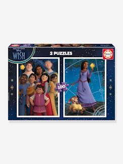 Speelgoed-Educatief speelgoed-Puzzels-2X100 Puzzels Disney Wish - EDUCA