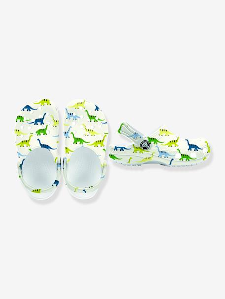 Kinderklompen Clog T Dino CROCS(TM) groen, bedrukt - vertbaudet enfant 