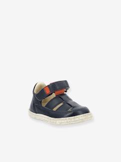 Schoenen-Baby schoenen 17-26-Loopt jongen 19-26-Leren babysandalen Tractus 894823-10-101 KICKERS®