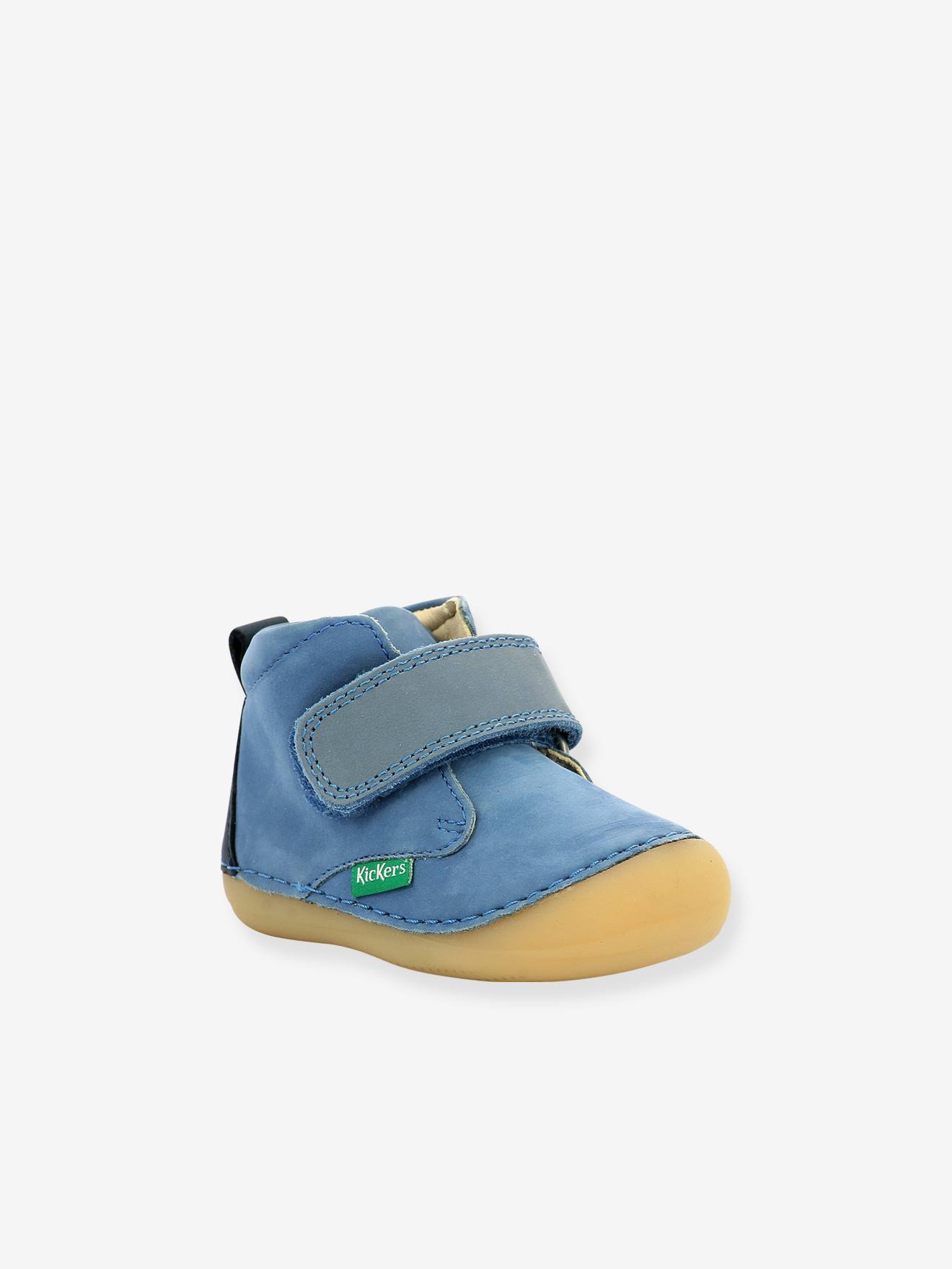 Leren babylaarsjes Sabio 961544-10-53 KICKERS® blauw