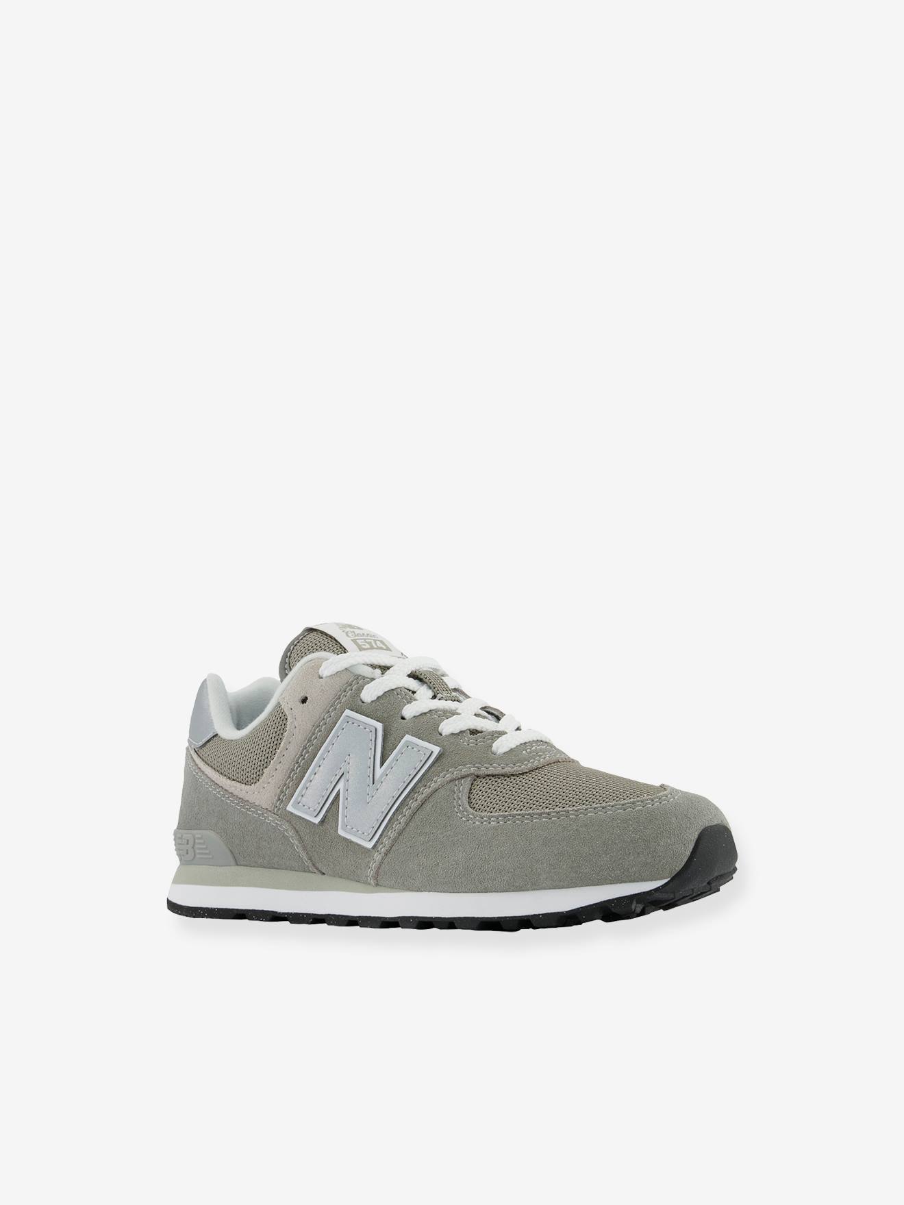 Kindersneakers met veters GC574EVG NEW BALANCE® grijs