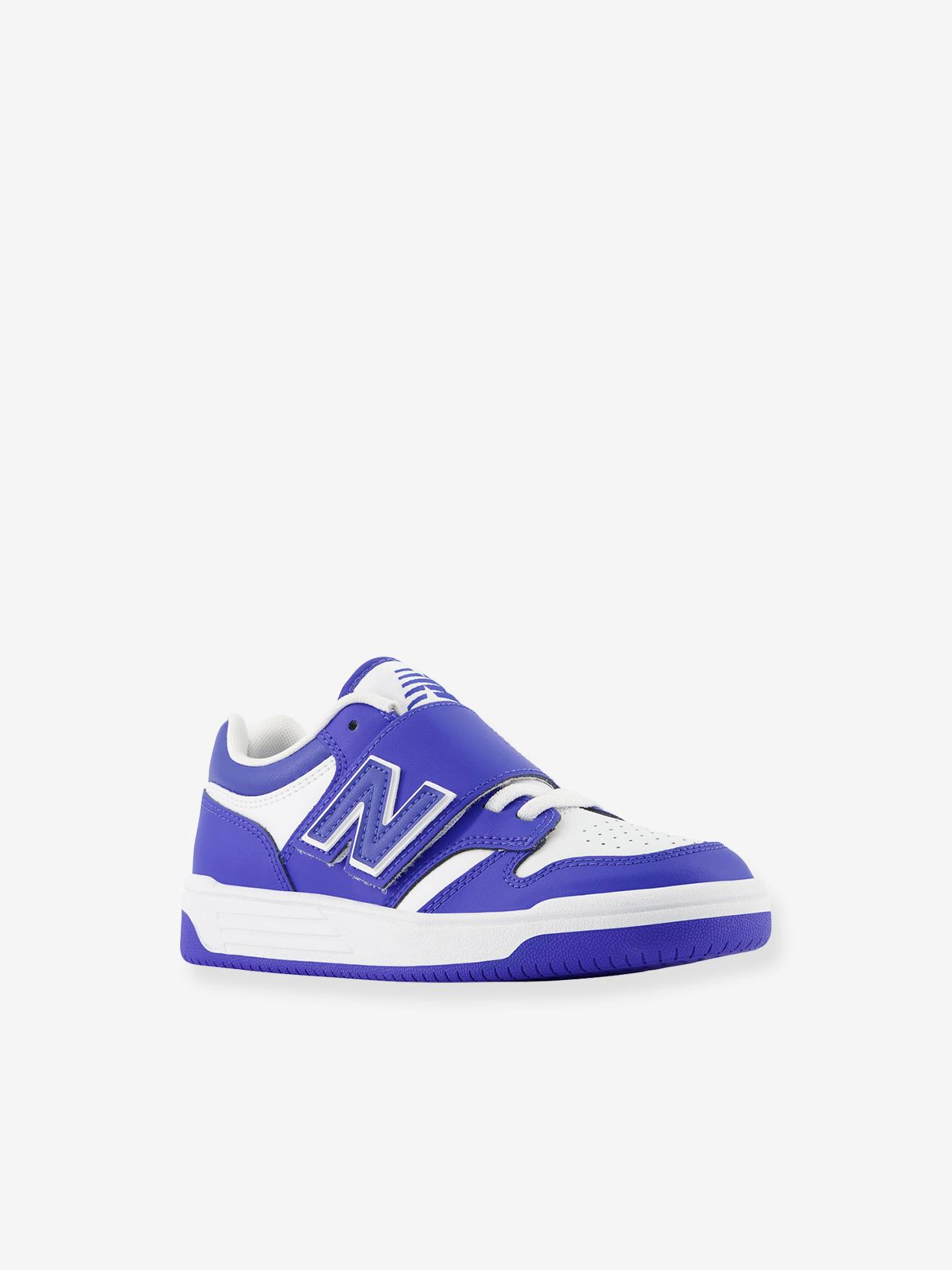 Kindersneakers met veters en klittenband PHB480WH NEW BALANCE® blauw
