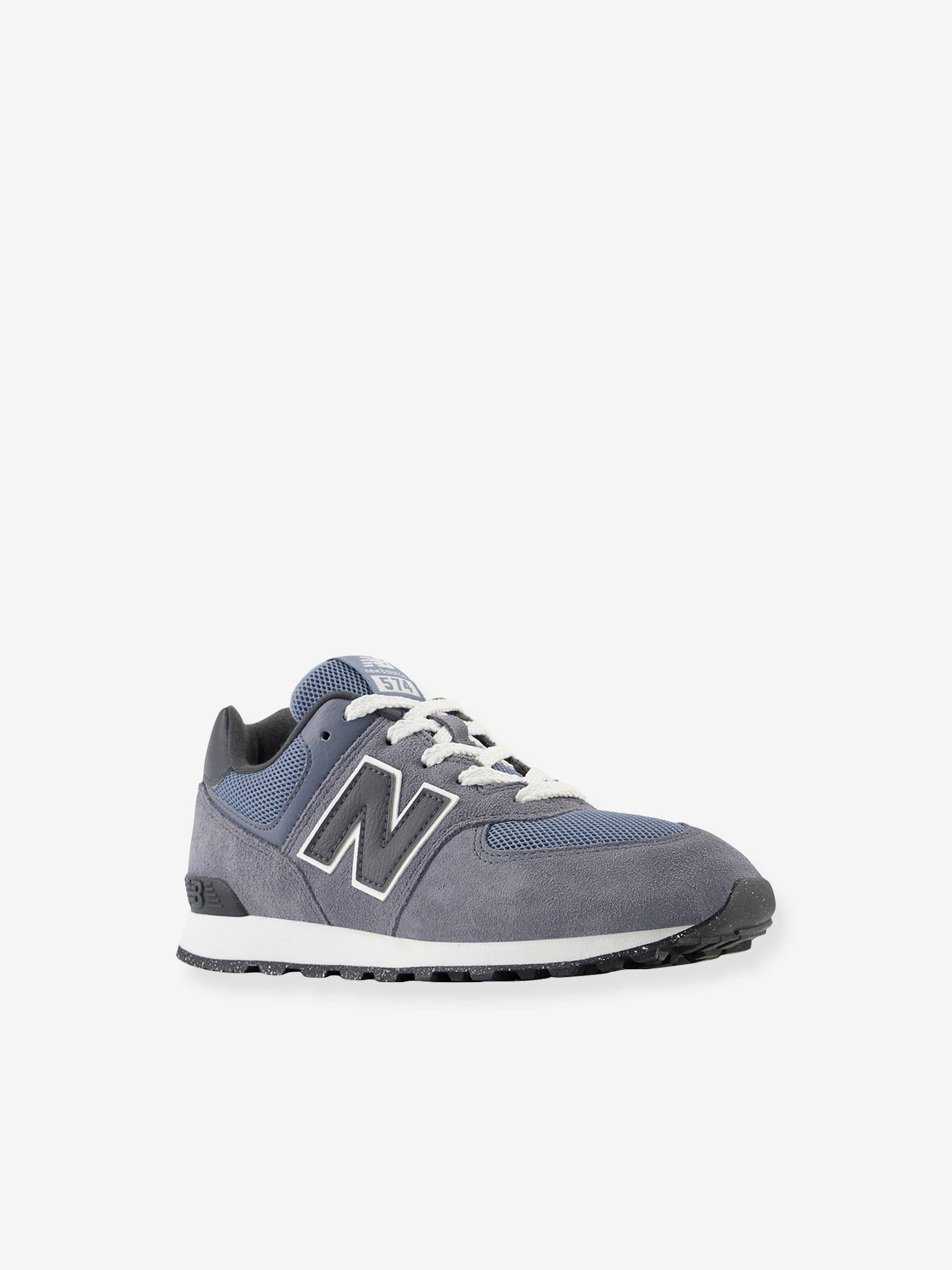 Kindersneakers met veters GC574GGE NEW BALANCE® grijs