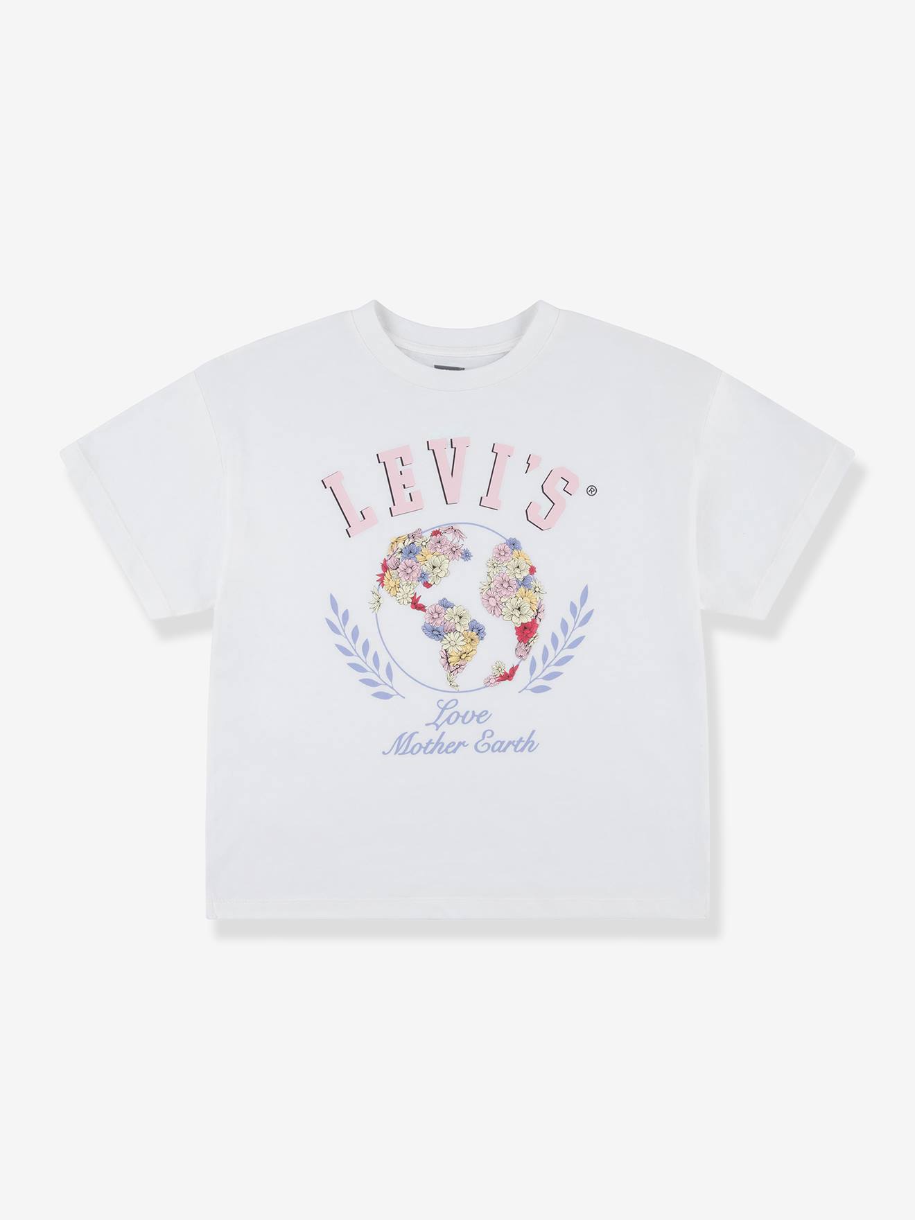 Meisjesshirt met tekst Levi's® beige