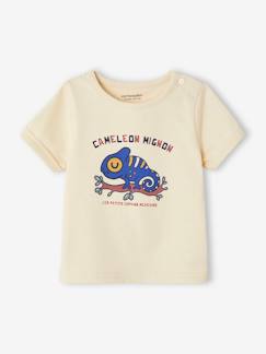 Baby-T-shirt, souspull-T-shirt-Babyshirt kameleon met korte mouwen