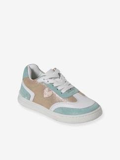 -Leren sneakers voor meisjes, kleutercollectie