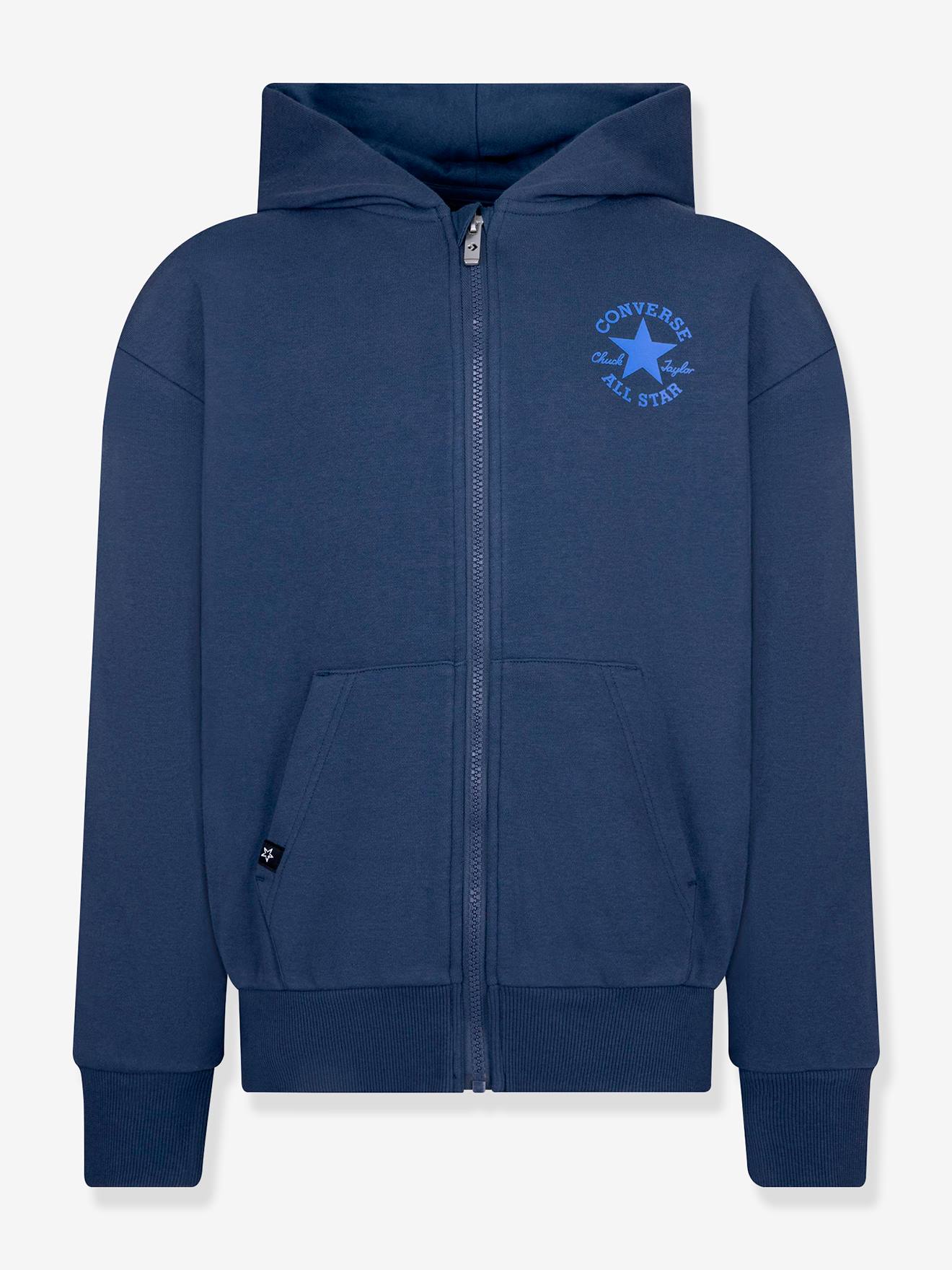 Zip-up sweater CONVERSE marineblauw