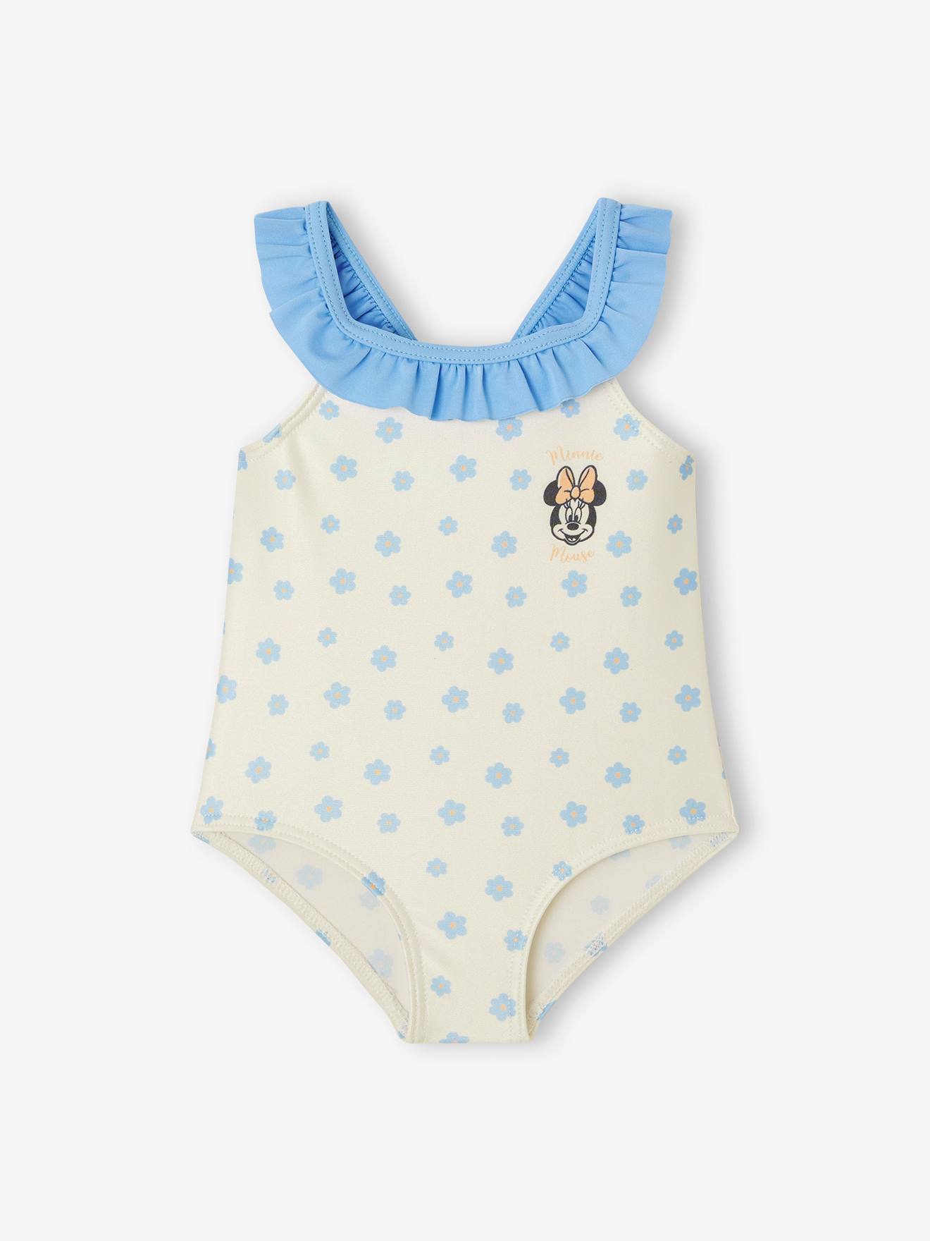 Badpak voor babymeisje Disneyยฎ Minnie blauw