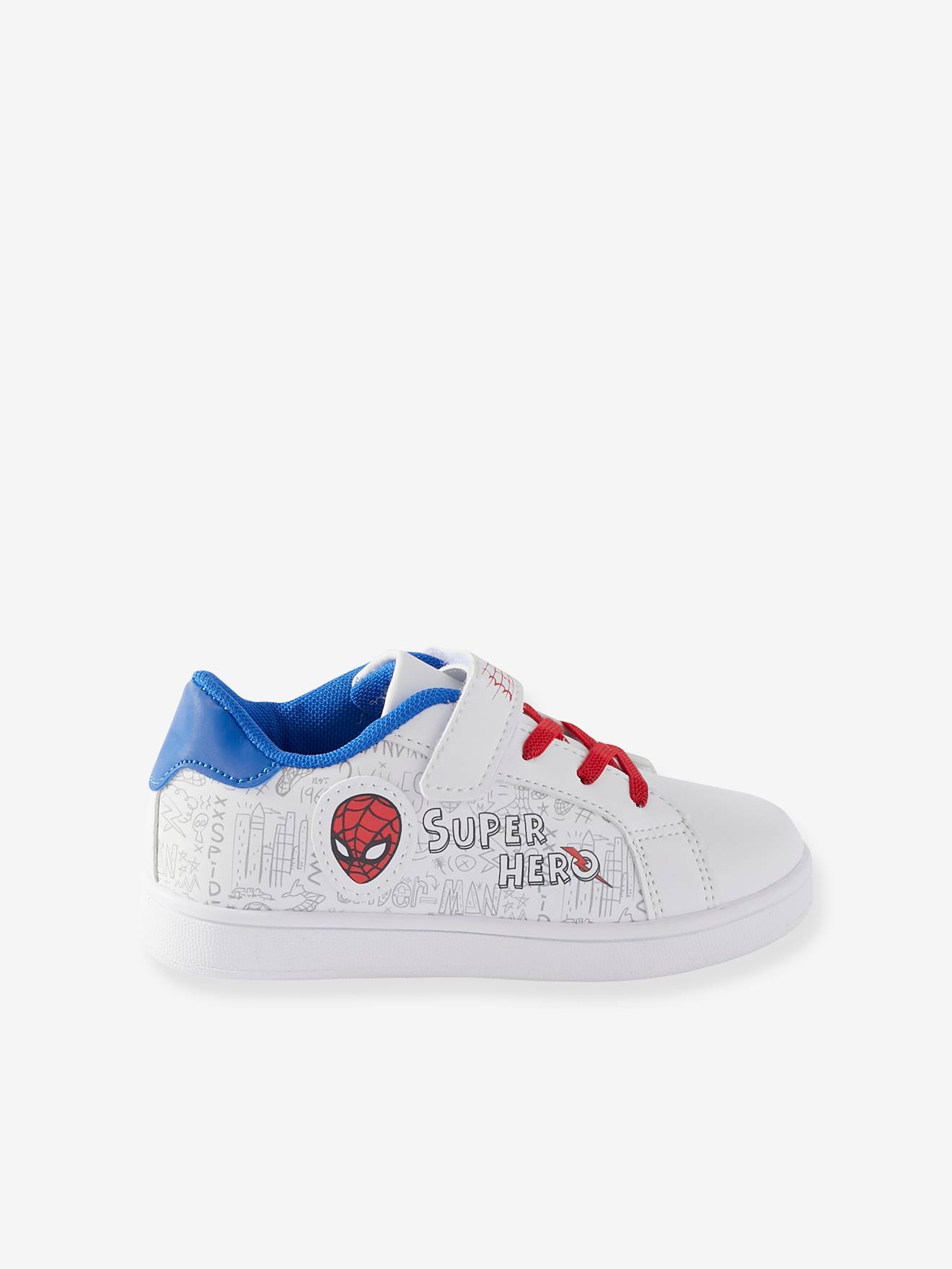 Lage jongenssneakers Marvel® Spider-Man wit