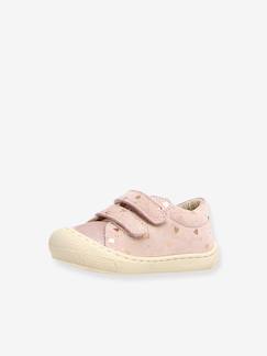 Schoenen-Baby schoenen 17-26-Babylaarsjes met hartjesprint NATURINO®