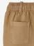 Rechte babybroek met elastische taille beige - vertbaudet enfant 