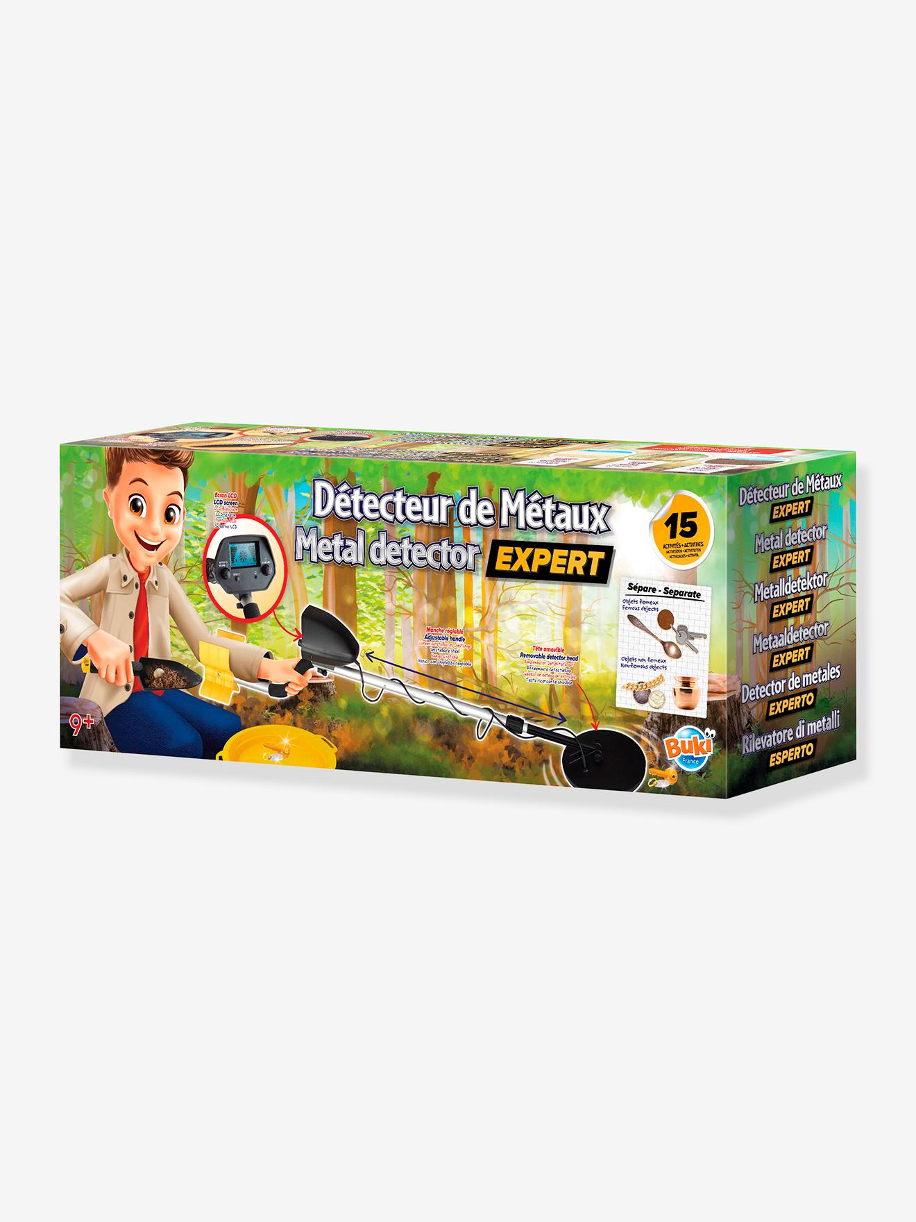 Expert metaaldetector - BUKI meerkleurig